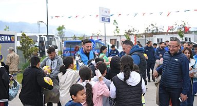 Talasgücü Belediyespor moral aşıladı