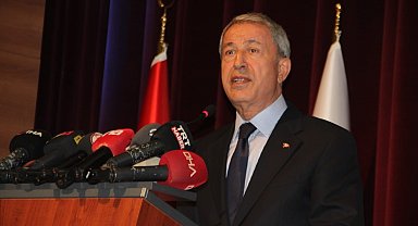 Bakan Akar: "Biz teröristleri vurdukça ses Ankara'dan geliyor"