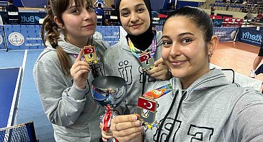ERÜ Masa Tenisi takımı Türkiye şampiyonu oldu