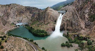 Kuraklıkla boğuşuyordu, dolup taşınca kontrollü şekilde boşaltıldı