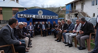 Sarız Belediye Başkanı Baki Bayrak 'Muhtarlarla İstişar'e Toplantısı gerçekleştirdi