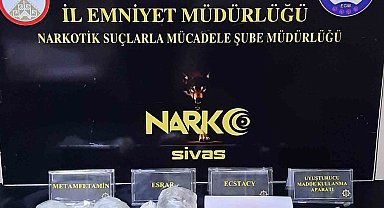 Sivas'ta uyuşturucu operasyonu: 1 tutuklama