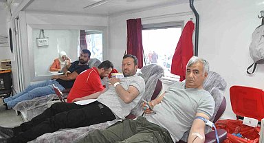 Sorgun halkından kan bağışına yoğun ilgi