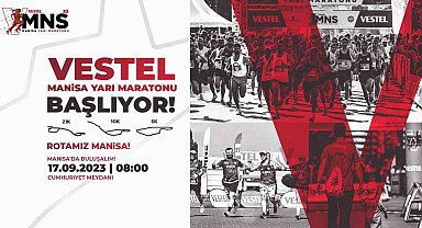 2. Uluslararası Vestel Manisa Yarı Maratonu için geri sayım başladı