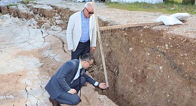 700 nüfuslu köyde heyelan meydana geldi