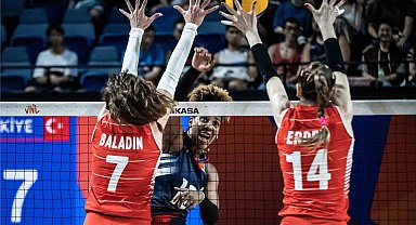 A Milli Kadın Voleybol Takımı, Dominik Cumhuriyeti'ni 3-1 mağlup etti