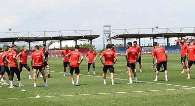 A Milli Takım, Galler maçının hazırlıklarını tamamladı