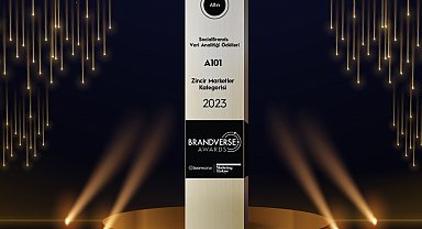 A101'e Brandverse Awards'dan Altın Ödül