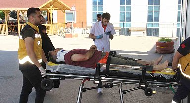 Acemi kasaplar bayrama hastanede girdi