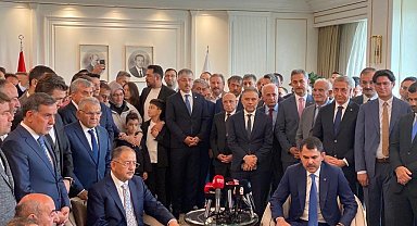 Başkan Büyükkılıç, Bakan Özhaseki'nin devir teslim törenine katıldı