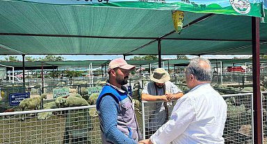 Besicilerden Başkan Yalçın'a hayvan pazarı teşekkürü