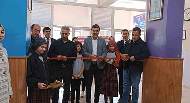 Bingöl'de öğrencilerden yıl sonu sergisi