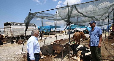 Büyükşehir kurban satış ve kesim yerlerinde tüm tedbirleri aldı