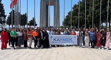 Çanakkale gezisinden dönen öğrencilerden Başkan Büyükkılıç'a teşekkür