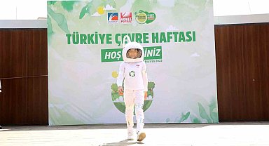 Çekmeköylü çocuklar, geri dönüşebilir atıklardan sergi düzenledi