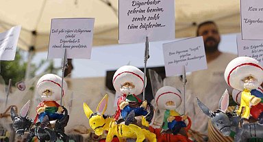 Diyarbakır'da 23 meslek lisesi öğrencileri çalışmalarını görücüye çıkarttı