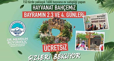 Hayvanat Bahçesi Kurban Bayramı'nda Ücretsiz