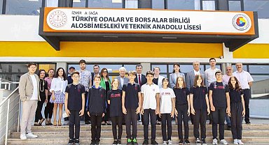 İzmir'den Türkiye'ye örnek okul: Geleceğin sanayicileri ALOSBİ'de yetişiyor