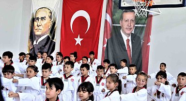 Jandarmadan ilk: Kırsaldaki çocuklar sporla tanıştı