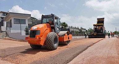Kabaoğlu'nda asfalt hazırlığı başladı