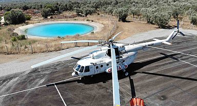 Kazdağları'nı orman yangınlarına karşı 'yarasa helikopter' koruyacak
