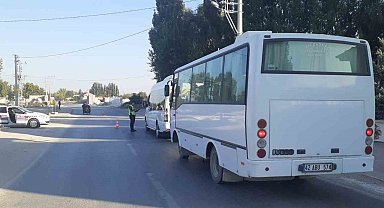 Konya'da jandarma trafikten yaz denetimi