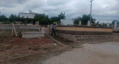 Melikgazi'de mezarlıklar bayram ziyareti için hazır hale geldi