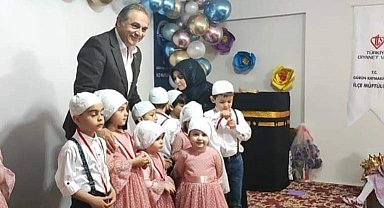 Minikler "Kur'an Kursuna Veda" etkinliğinde buluştu