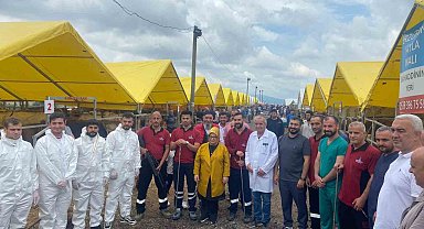 Sancaktepe kurban kesim alanı bayrama hazır