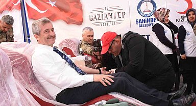 Tahmazoğlu'ndan kan bağışına davet