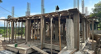 Tepecik Mahalle Konağı yükseliyor