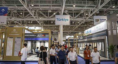 Türk doğal taş ihracatçıları Çin'de hedef büyüttü