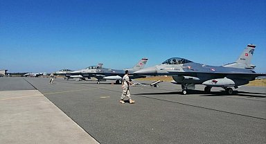 Türk F-16'ları NATO tatbikatı için Almanya'da