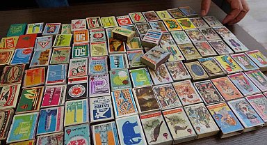 Van'da yarım asırlık kibrit kutusu koleksiyonu