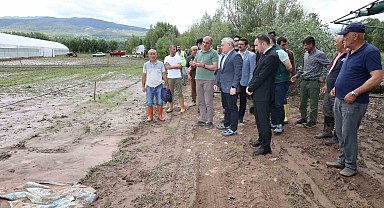 Yağışlardan Zarar Gören Çiftçilerin Mağduriyeti Giderilecek