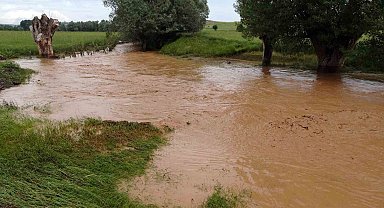 Yozgat'ta sel hayatı olumsuz etkiledi