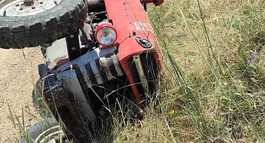 Yozgat'ta traktörün devrilmesi sonucu bir kişi öldü