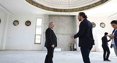 19 Mayıs Mahallesi'nde Mehmet Hisar Cami Yaz sonuna Tamamlanacak