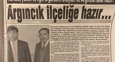 Argıncık'ın 30 yıllık hayali