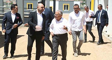 Başkan Büyükkılıç, İç Anadolu'nun en büyük Hayvan Pazar Yeri Projesini inceledi