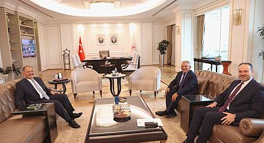 Başkan Büyükkılıç'tan Bakan Özhaseki'ye ziyaret