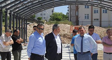 Bünyan'ın hayali gerçek oluyor: Bünyan Kapalı Yarı Olimpik Yüzme Havuzu'nda çalışmalar sürüyor