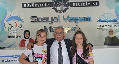 Büyükşehir'in KAYMEK Yaz Okulları'nda dolu dolu program