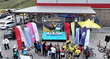 Erciyes Uluslararası Yol Bisiklet Yarışları nefes kesti