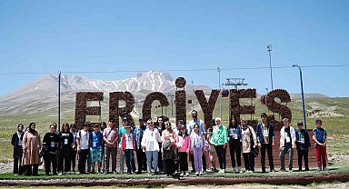 Gençler; 'Dünya Gençlik Becerileri Günü'nde Erciyes'te Buluştu