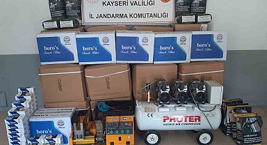 Jandarmadan kaçak tütün operasyonu