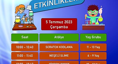 Kayseri Bilim Merkezi'nde 'Temmuz ayı etkinlikleri'