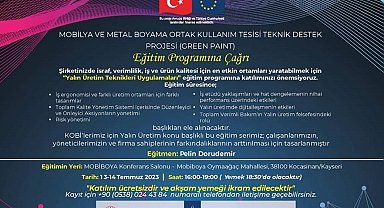 MOBİBOYA'nın iş dünyasına yönelik eğitim seminerleri devam ediyor