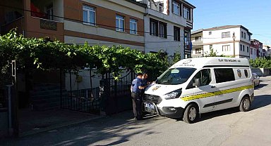 Oğlunu kurtarmak isteyen anne yaralandı