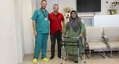 Protez bacağına kavuşmak için 11 günde 11 kilo verdi